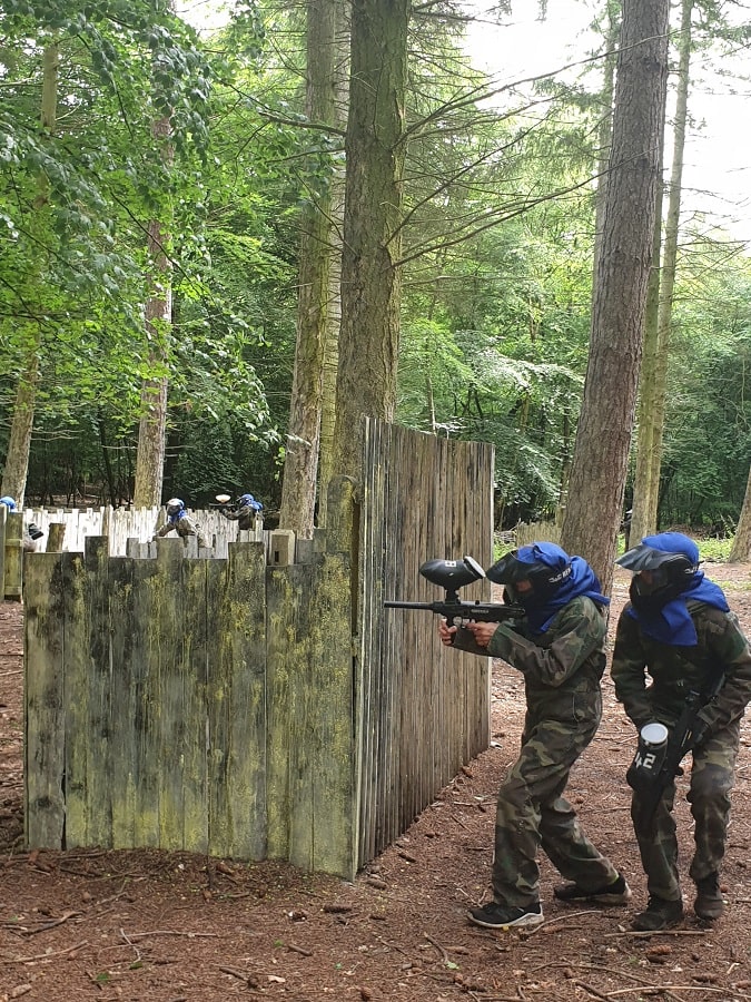 PAINTBALL HEROES ultimate kids birthday party paintballing experience