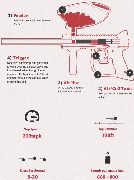 How Does a Paintball Gun Work? Types & Operations