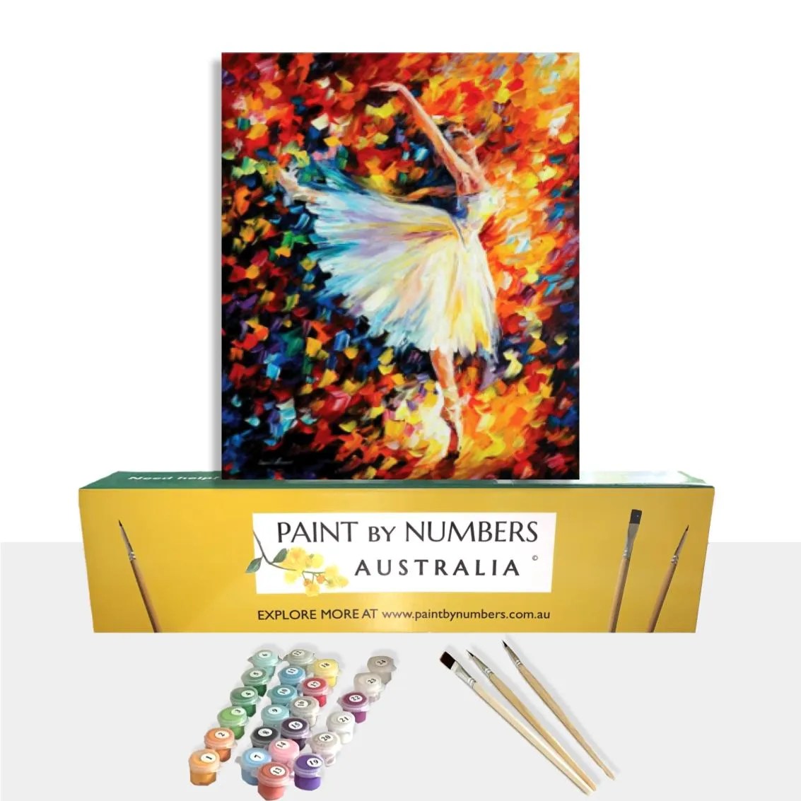 Magical Ballerina Official Paint By Numbers Australia