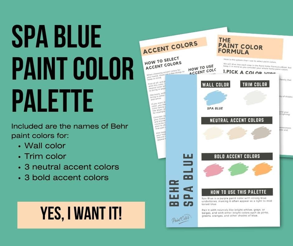Behr Spa Blue A Complete Color Review The Paint Color Project
