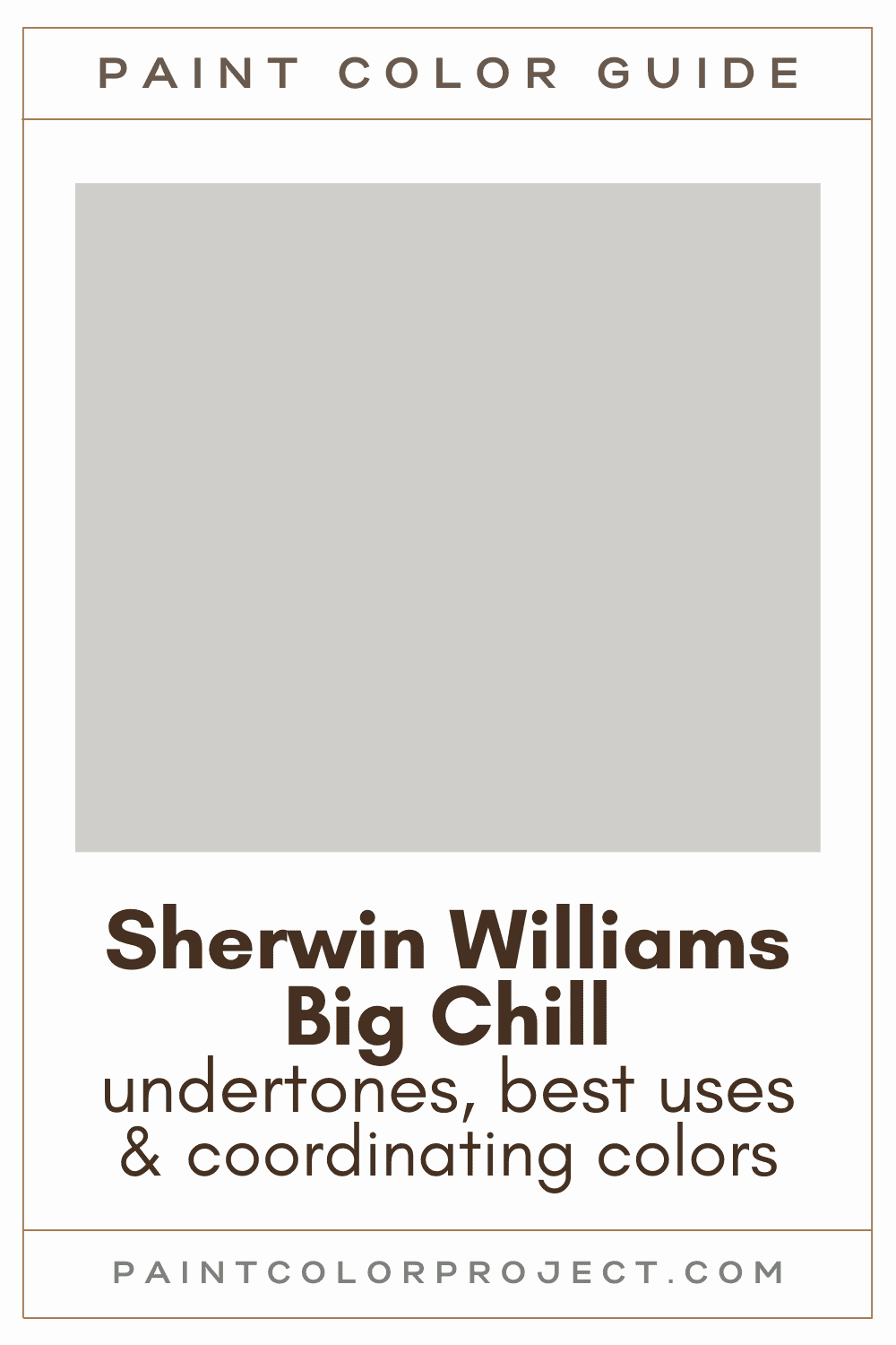 Sherwin Williams Big Chill Complete Color Review The Paint Color Project