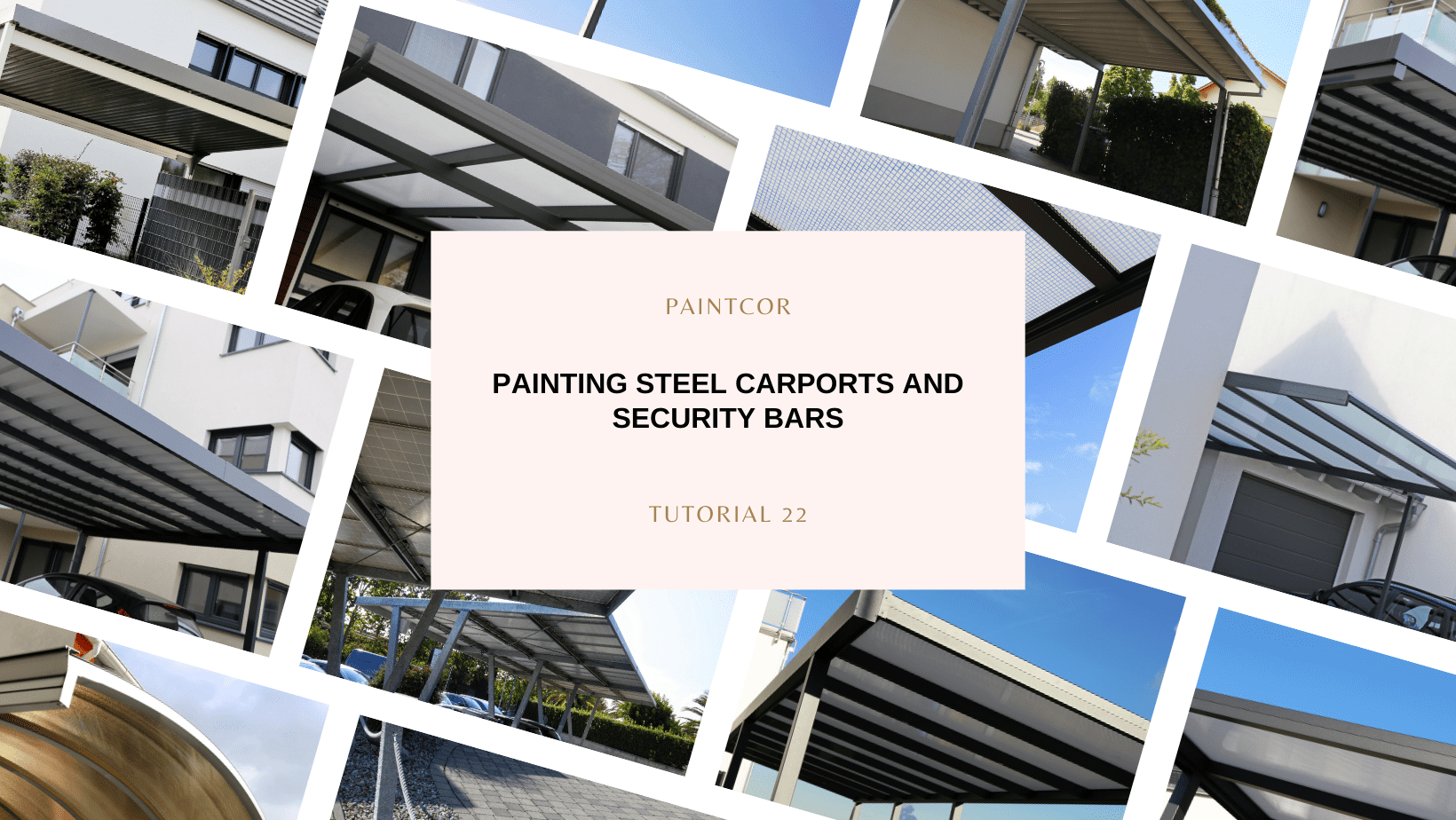 Painting Steel Carports, Painting Security Bars, Paint for Steel