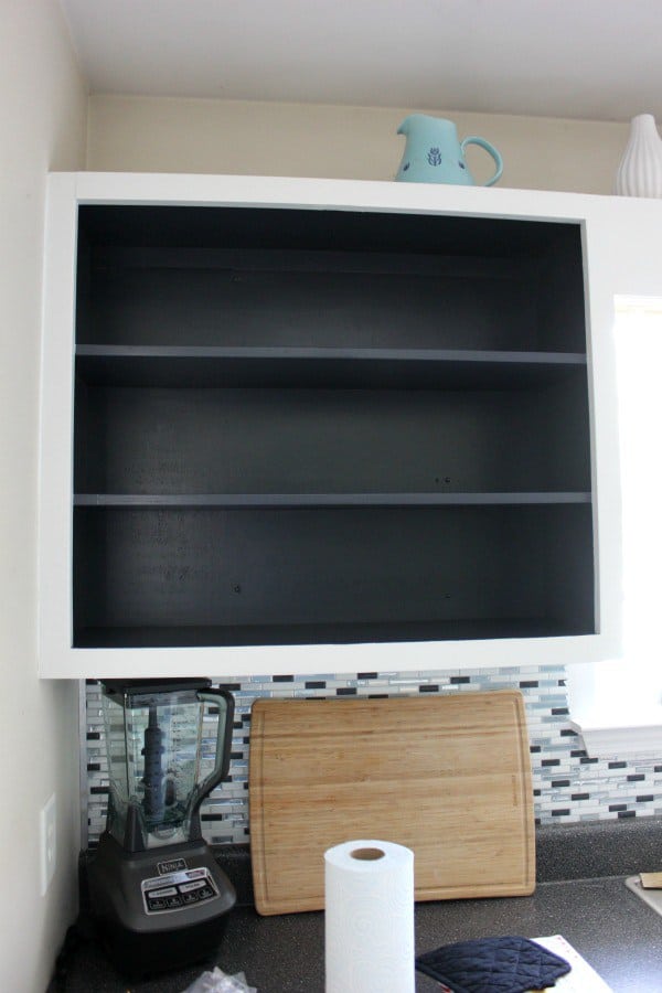 How to Convert to Open Shelving Painted Furniture Ideas