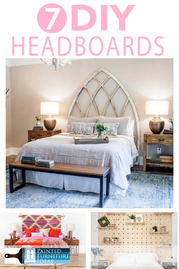 7 Ideas for DIY Headboards for Under 50 Painted Furniture Ideas