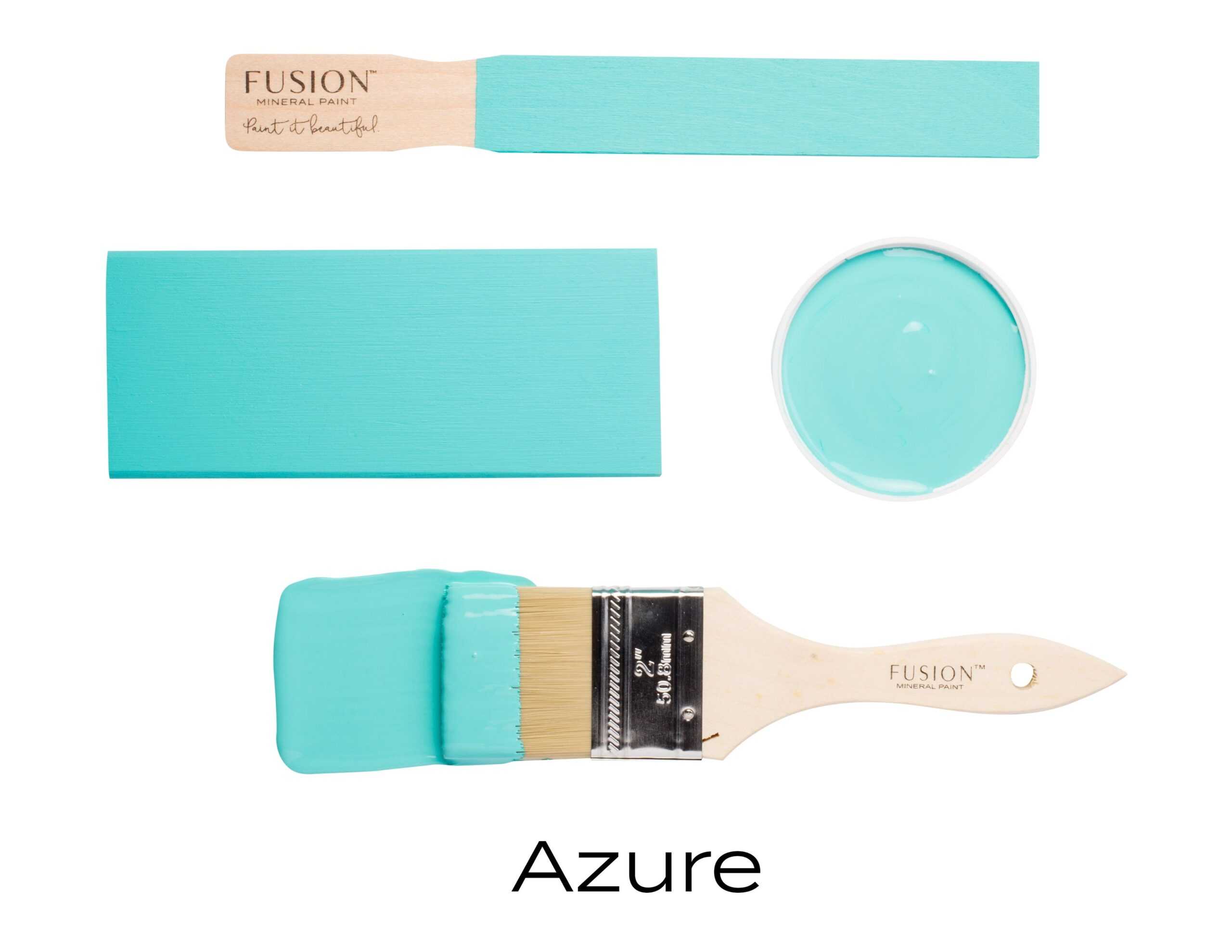 Fusion Mineral Paint in Azure Painted
