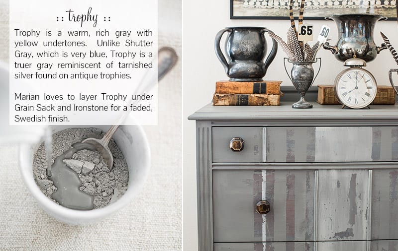 Trophy Miss Mustard Seed's Milk Paint Painted