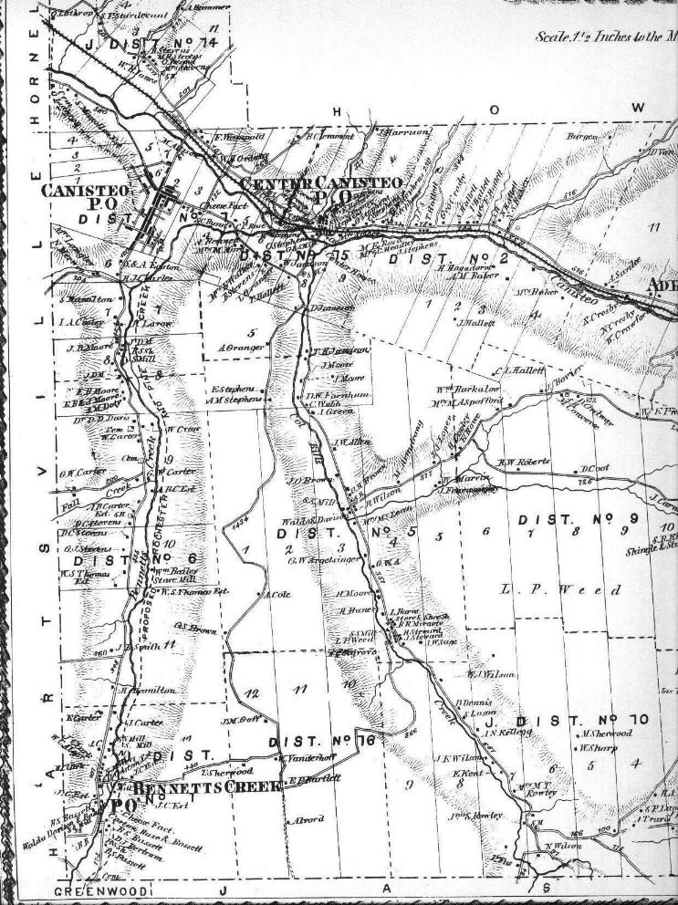 1873 CANISTEO PROPERTY MAP