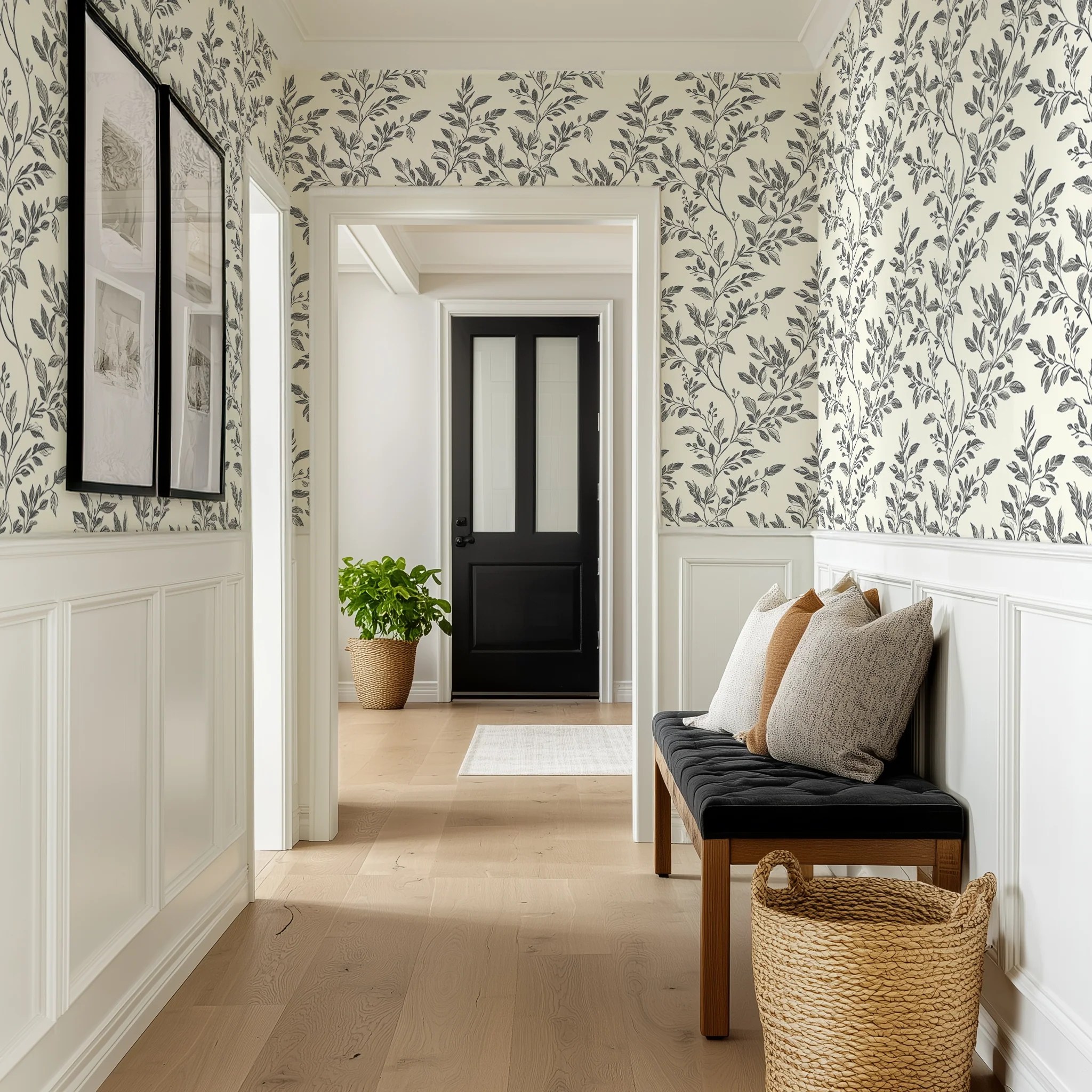 Leander Wallpaper Painted Paper