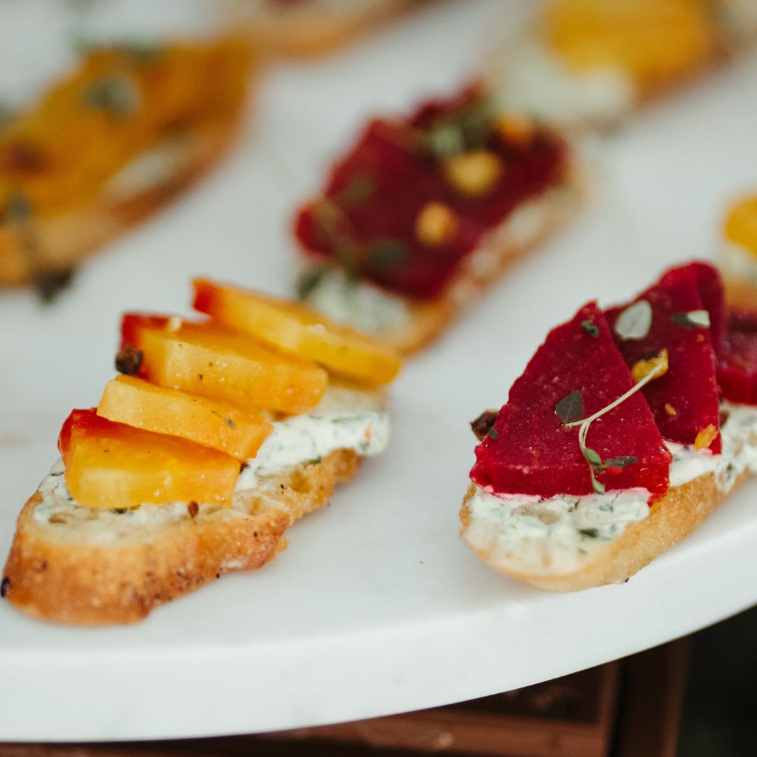 Celebrate your special day with wedding catering by The Painted Table!