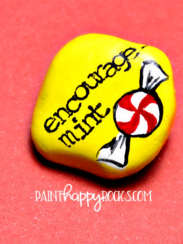 Rock Painting Ideas EncourageMint Painted Stones Paint Happy Rocks