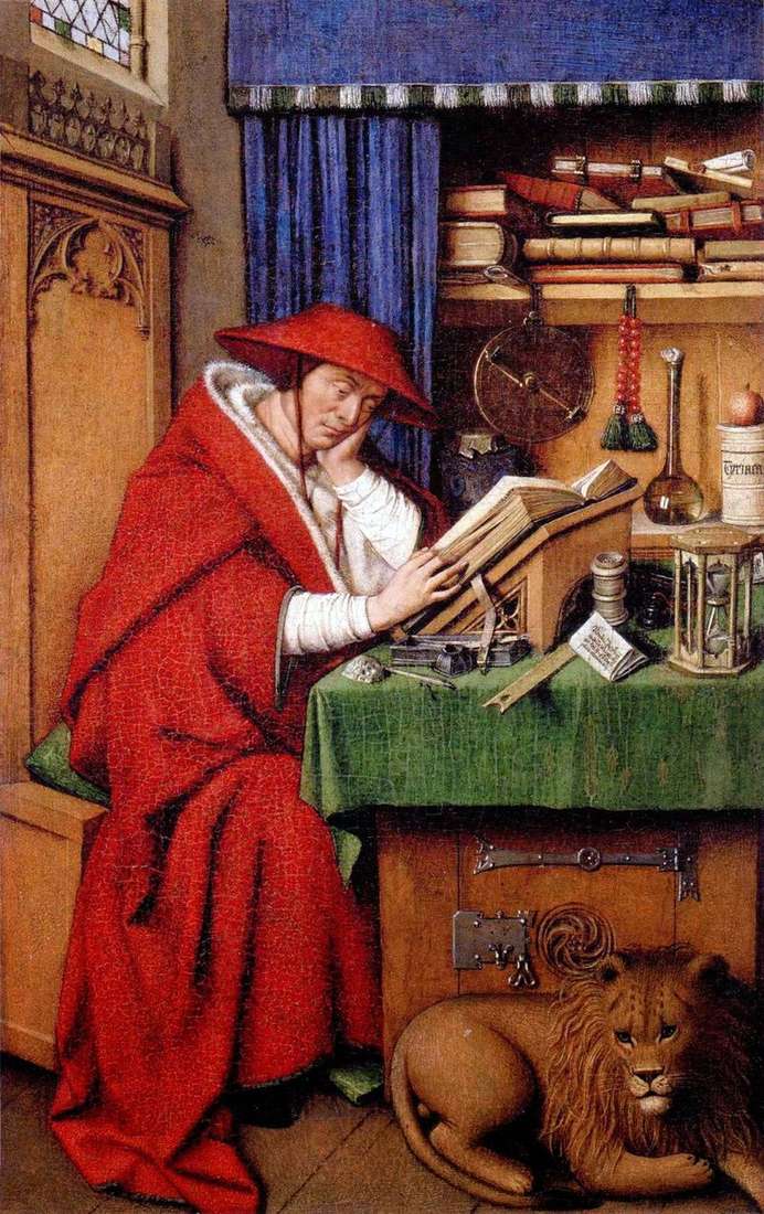 St. Jerome by Jan van Eyck ️ Ake Yan