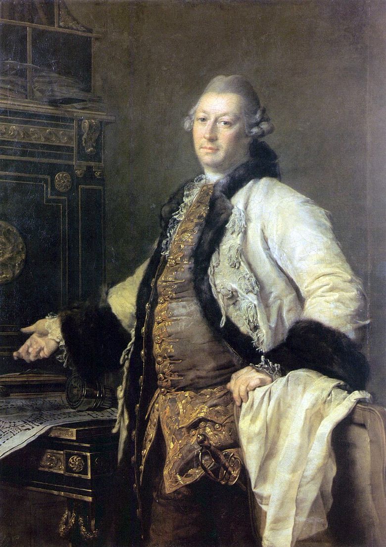 Portrait de l’architecte Alexander Filippovich Kokorinov Dmitry Levitsky ️ Fr Levitsky Dmitry