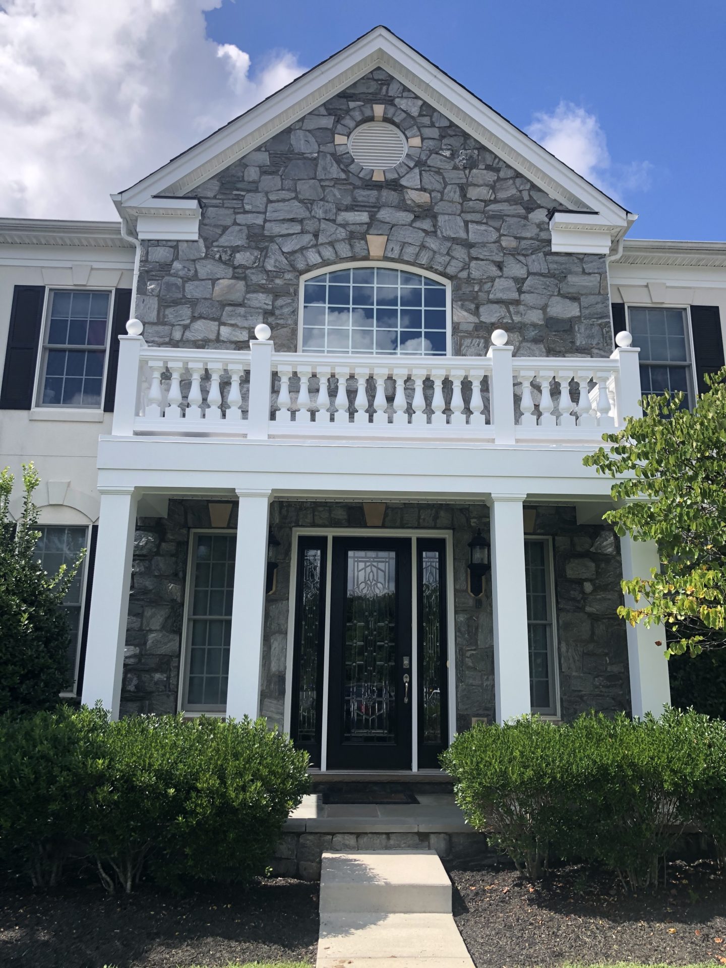 Front Entrance Refresh! Exterior Painters in Glenelg, MD Painting