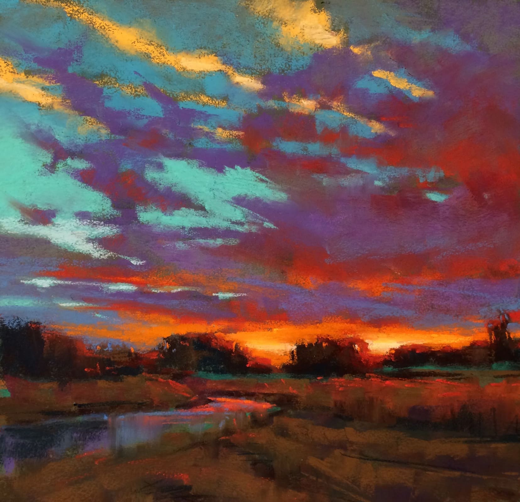 96 Painting Sunrise and Sunset Painting Lessons With Marla