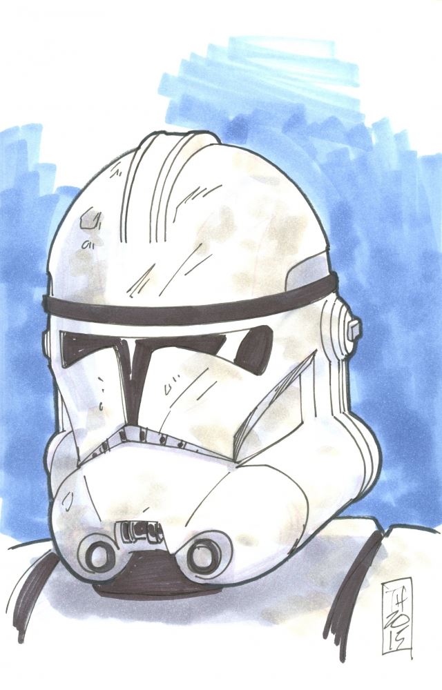 Clone Trooper Drawing at Explore collection of Clone Trooper Drawing