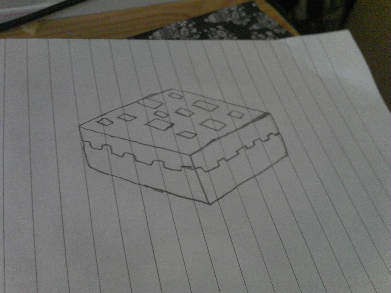 Minecraft Cake Drawing at Explore collection of