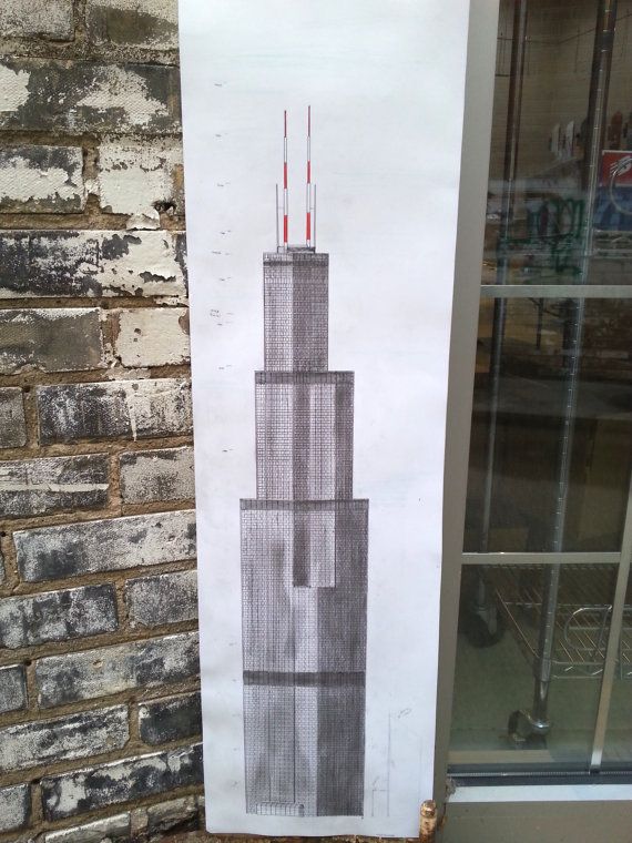 Sears Tower Drawing at Explore collection of Sears Tower Drawing