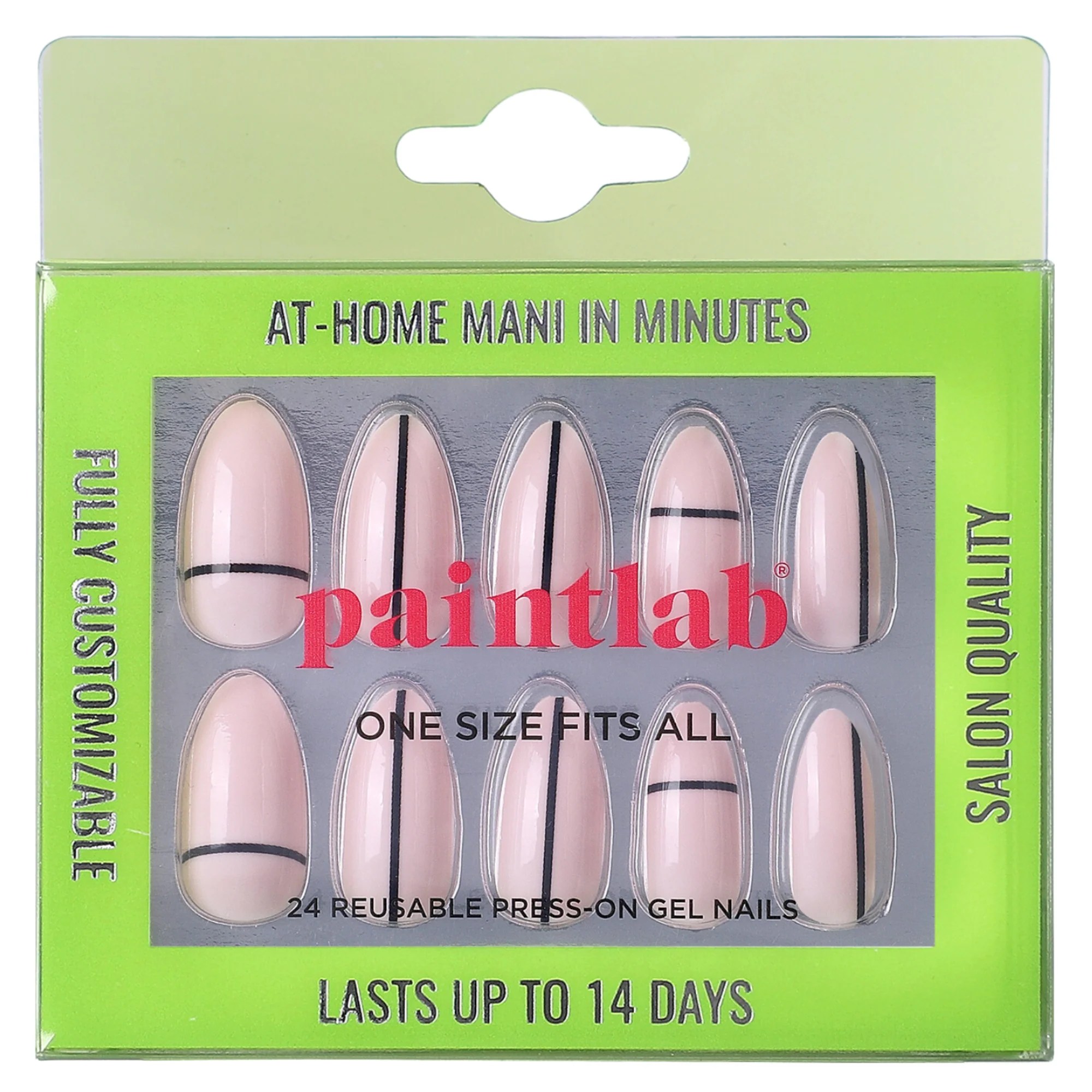 Abstract Presson Nails PaintLab