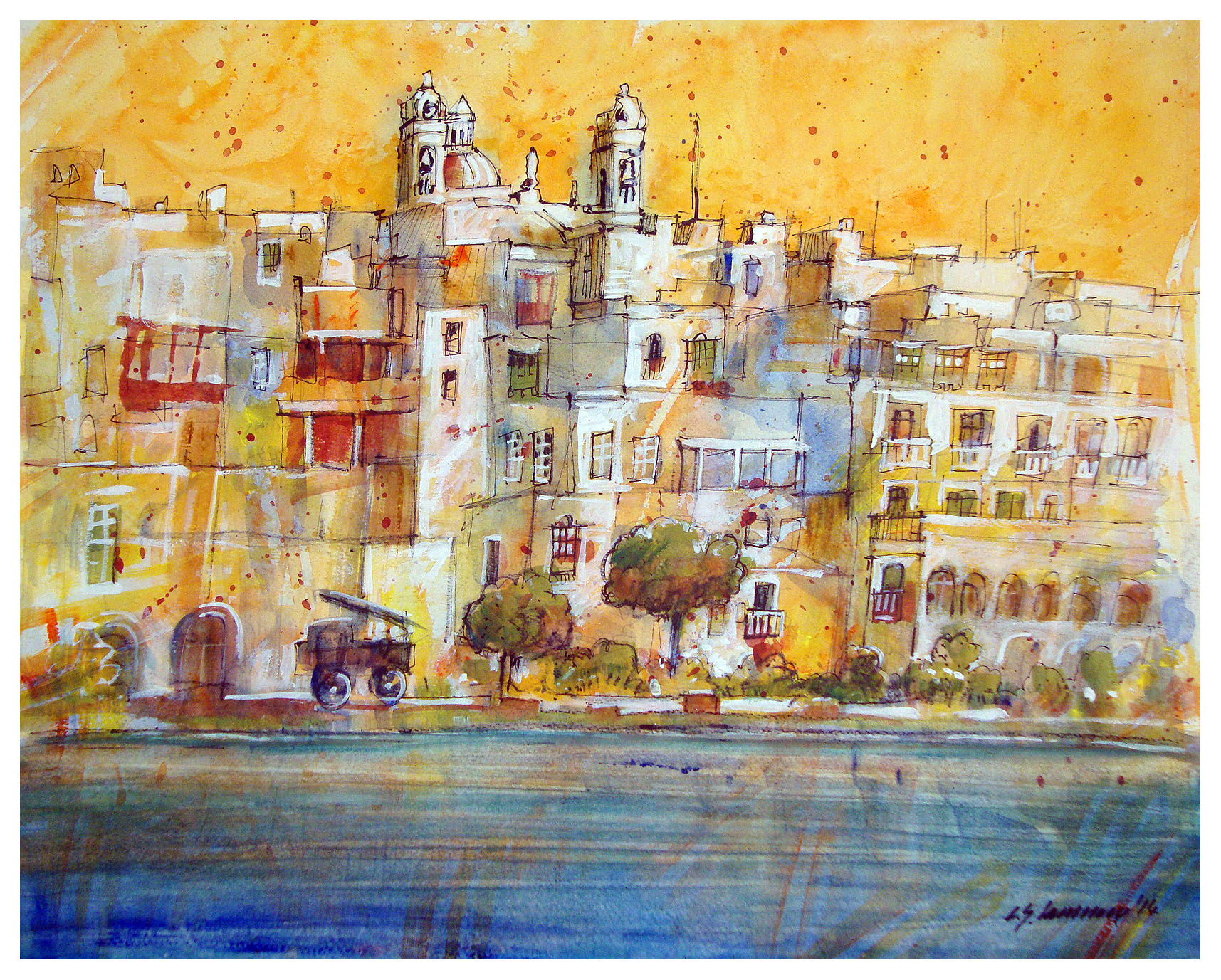 Paintings of Malta C.S.Lawrence Art