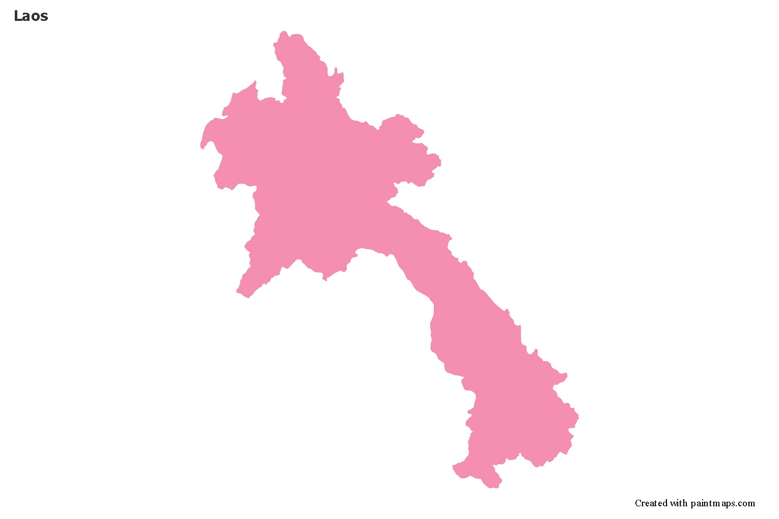Sample Maps for Laos