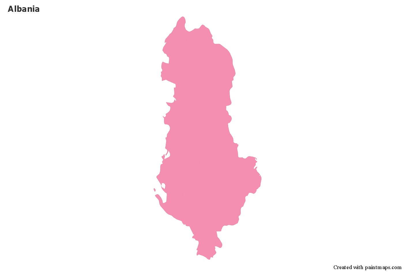 Sample Maps for Albania