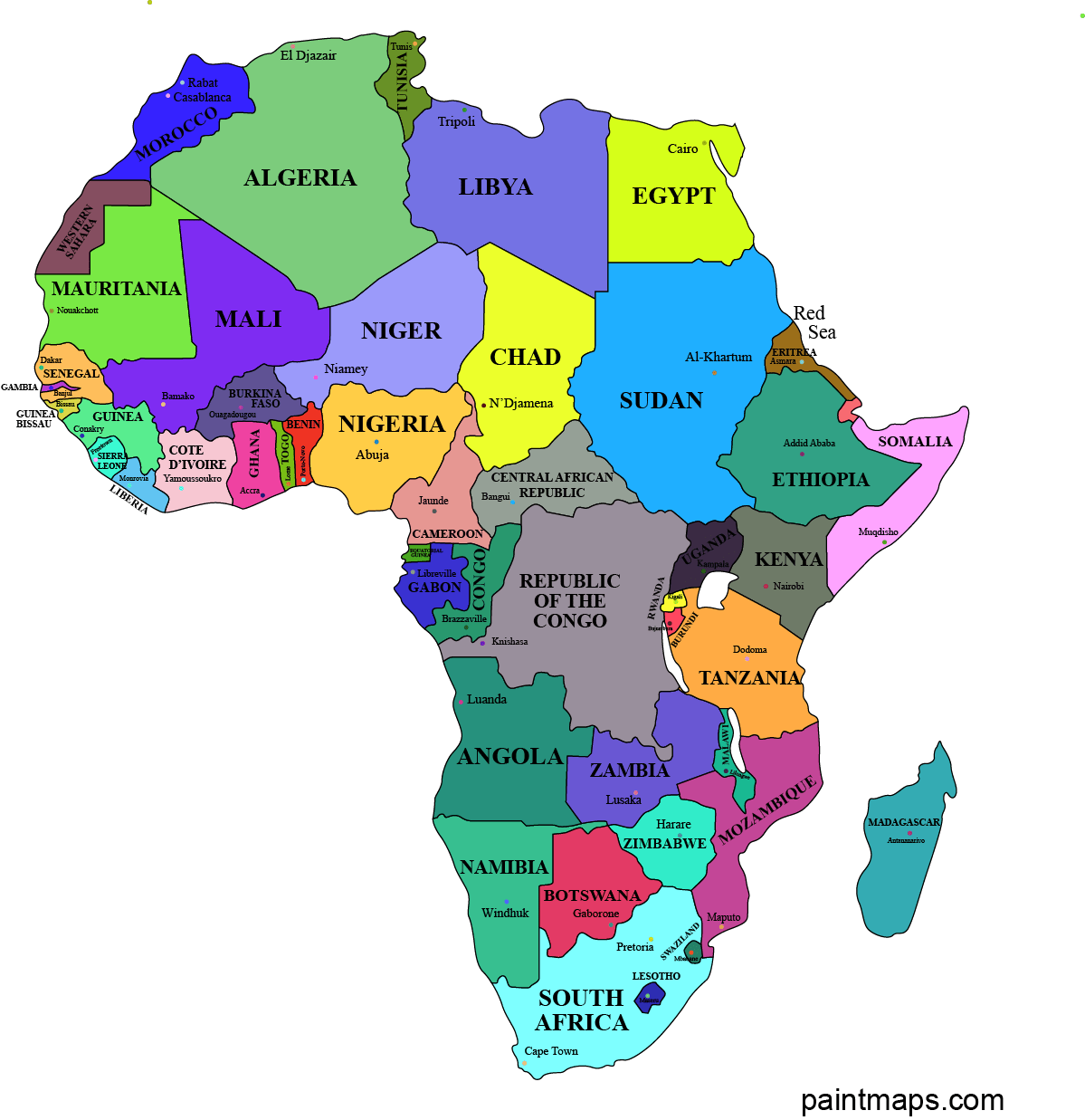 Africa Map Hd Pdf Download, Free Africa Vector Map (Eps, Svg, Pdf, Png, Adobe Illustrator).