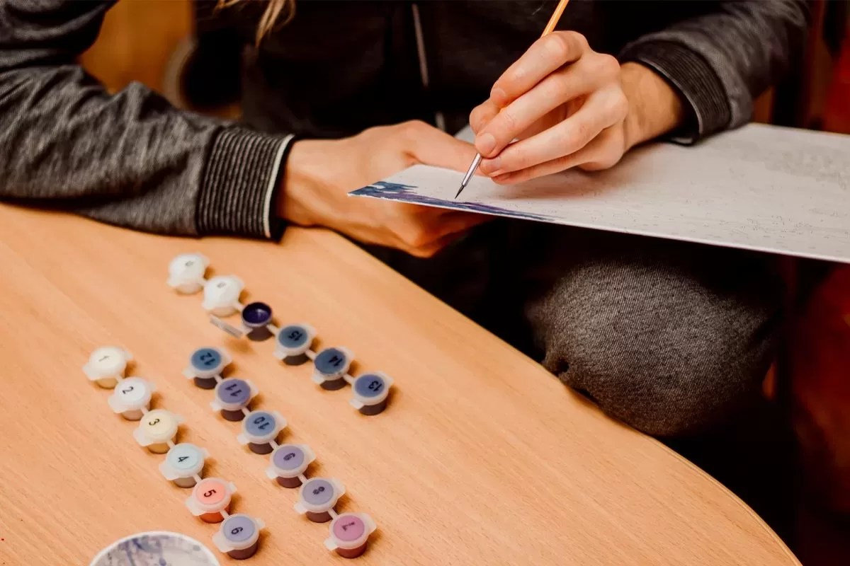 How To Paint By Numbers Light Or Dark Paint First? Paint My Numbers