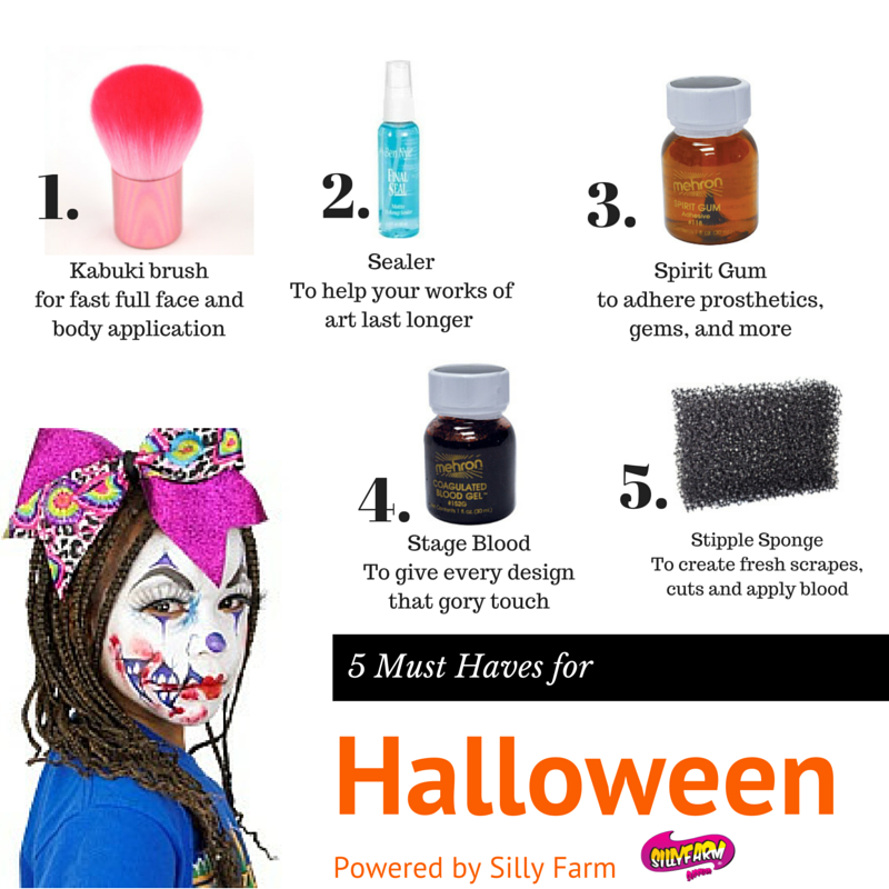 5 Must haves for your Halloween Kit