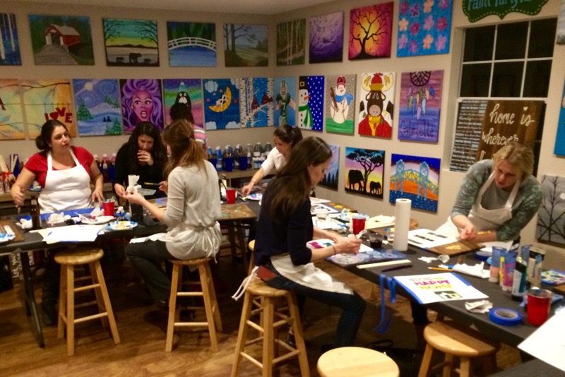 Studio Session Paint Party Farm