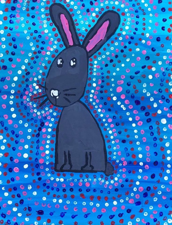 Aboriginal Rabbit Paint Party Farm