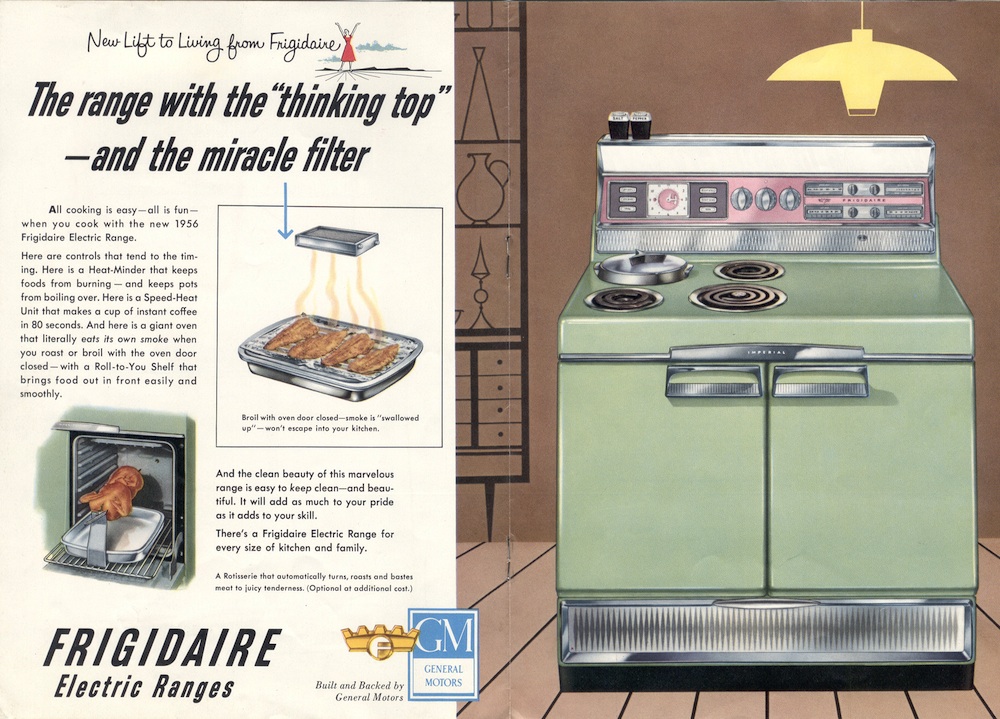 Appliance 1956 Frigidaire Sales Brochure