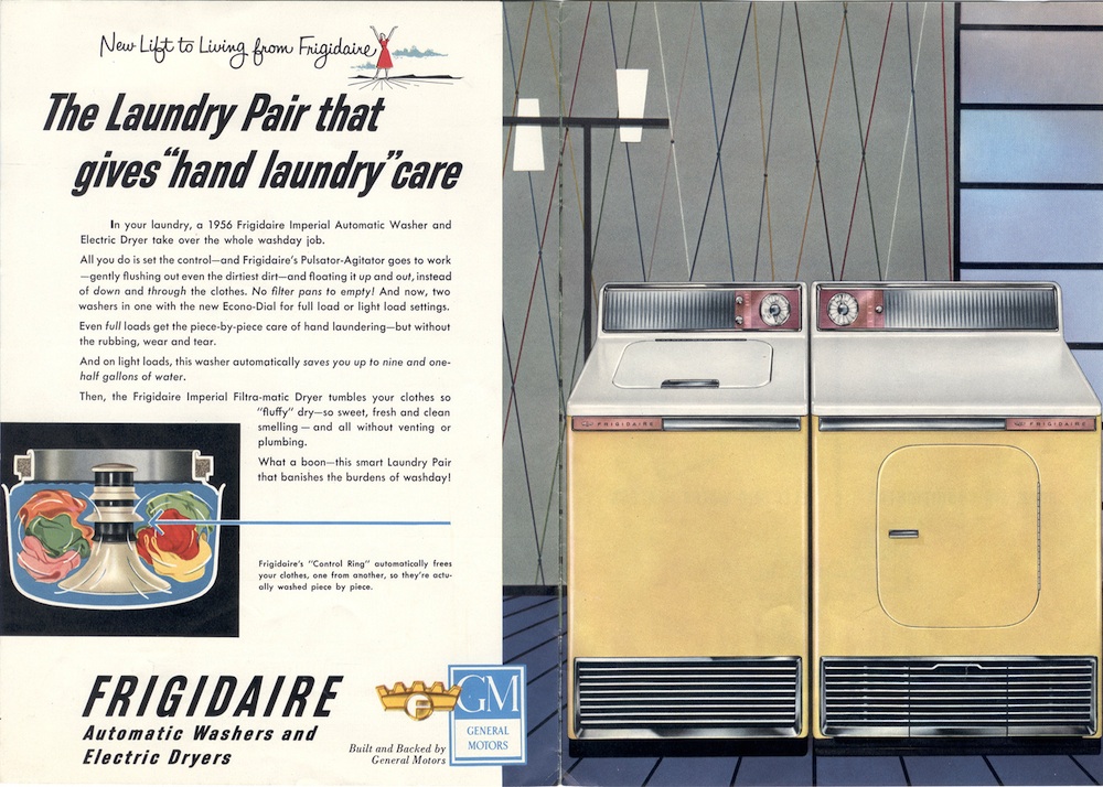 Appliance 1956 Frigidaire Sales Brochure