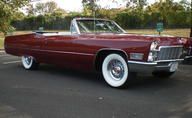 San Mateo Red 1968 Cadillac DeVille Paint Cross Reference