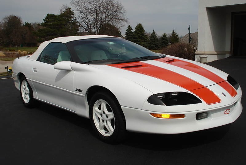 Hugger Orange 1997 Camaro Paint Cross Reference