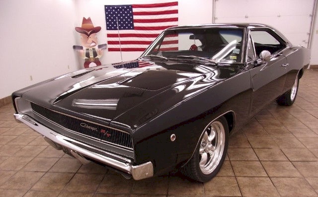 Black 1968 Charger R/T Paint Cross Reference