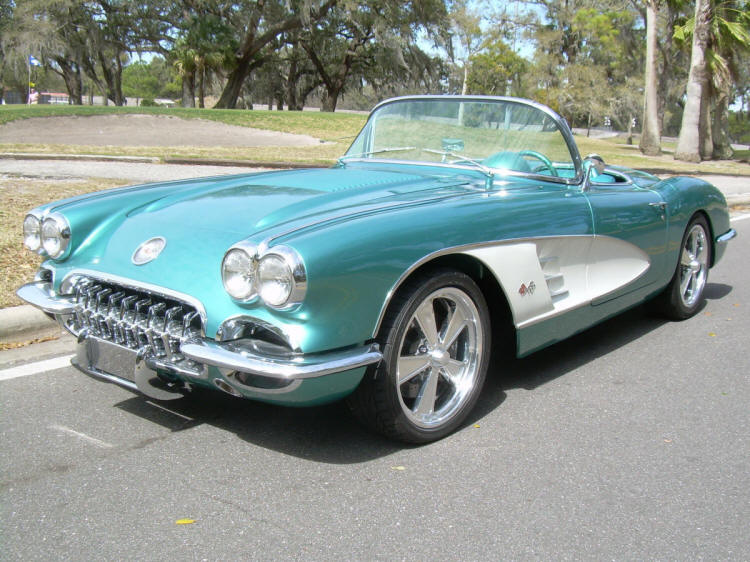 1958 corvette Paint Cross Reference