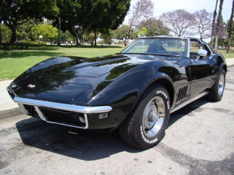 Tuxedo Black 1968 Corvette Paint Cross Reference