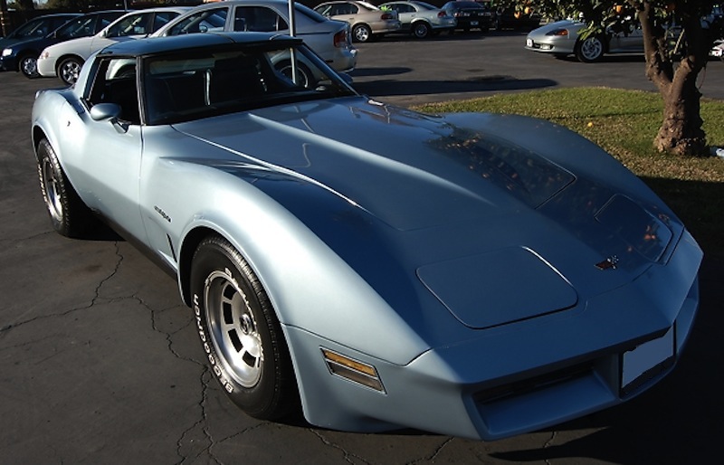 Silver Blue 1982 Corvette Paint Cross Reference
