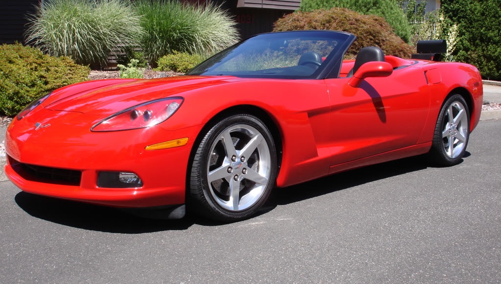 Victory Red 2005 Corvette Paint Cross Reference