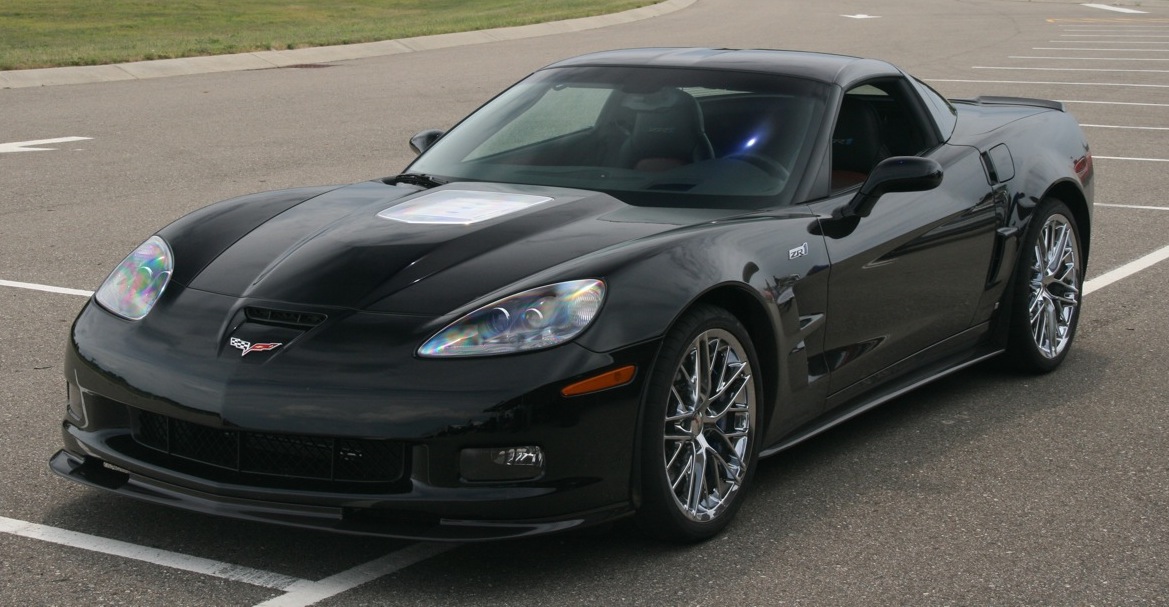 Black 2012 Corvette ZR1 Paint Cross Reference