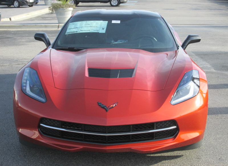 Daytona Sunrise Orange 2015 Corvette Paint Cross Reference