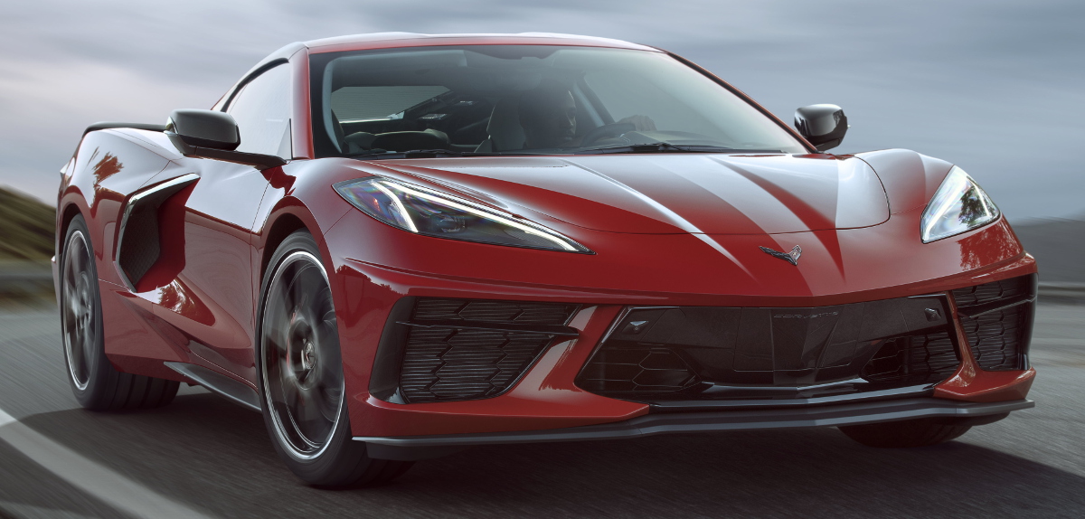 Torch Red 2020 Corvette Paint Cross Reference