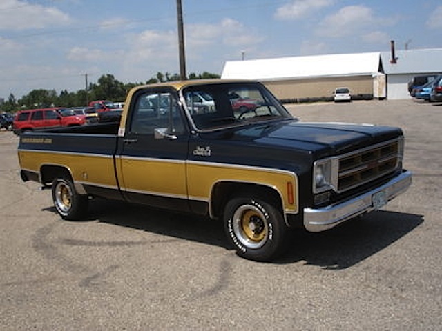 Gentleman Jim Gold 1975 GMC Paint Cross Reference