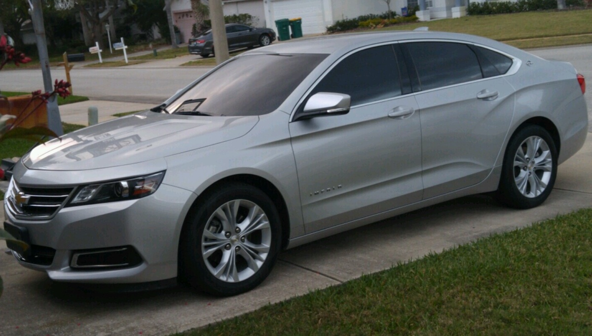 Silver Ice 2015 GM Chevrolet Impala Paint Cross Reference