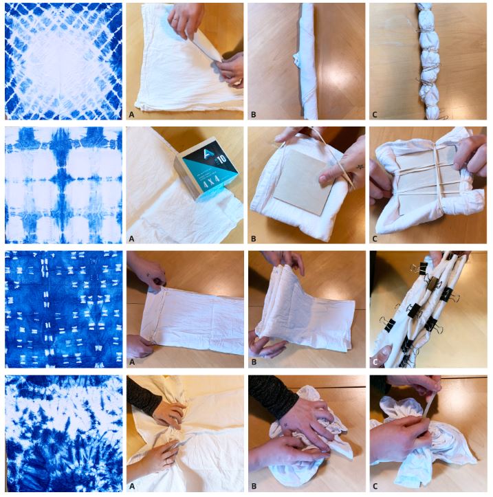 DIY Indigo Shibori Dyeing The Paint Spot Art Supplies and Art