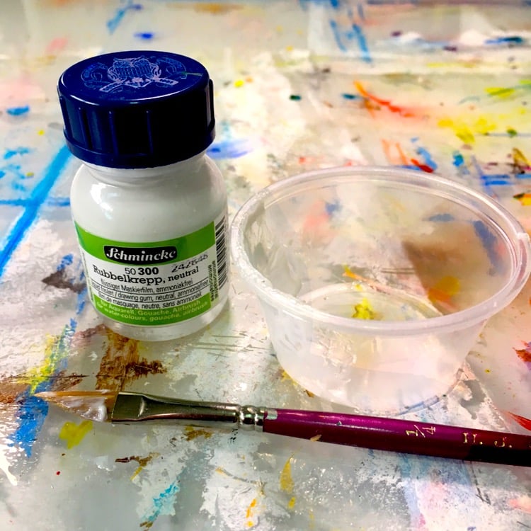 Diy Masking Fluid / Galaxy Watercolor Wall Art With Masking Fluid Diy
