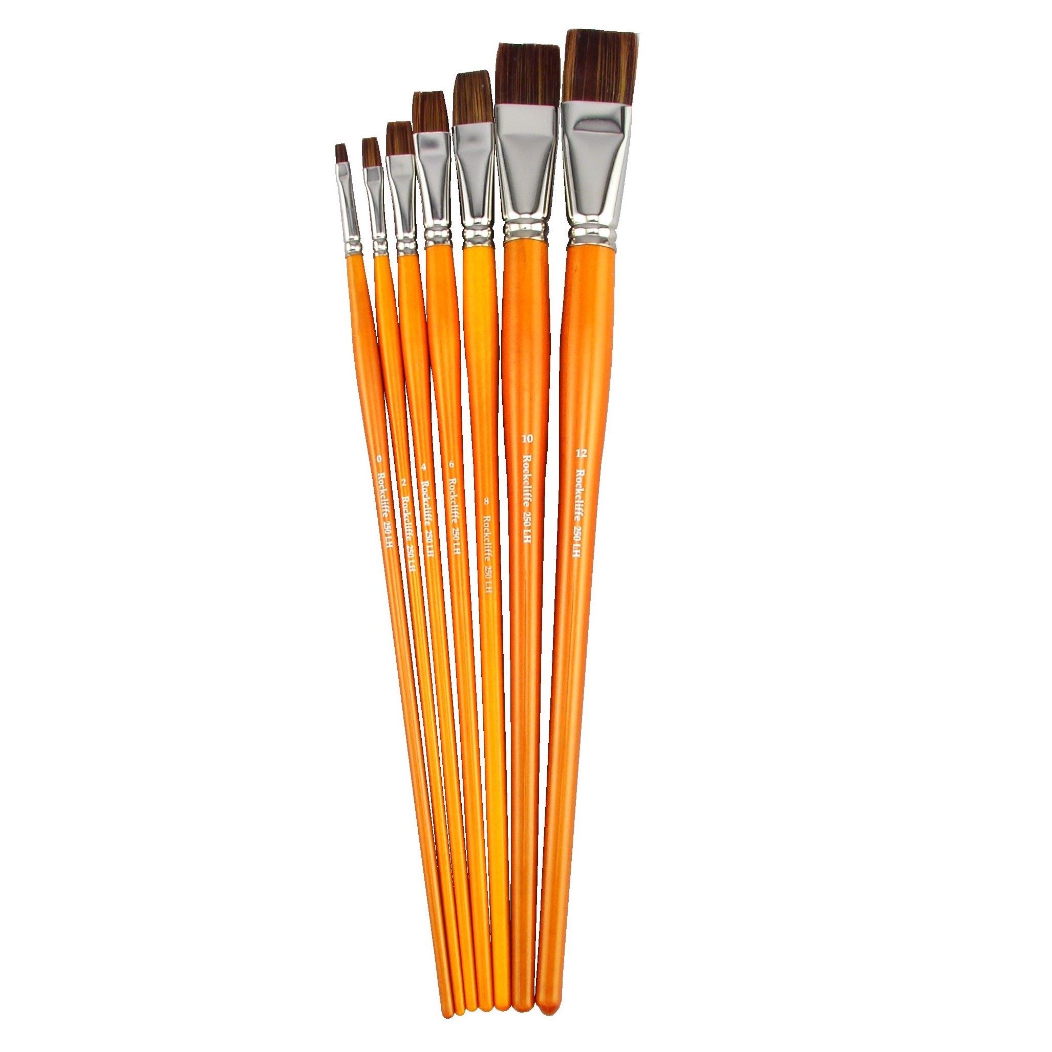 Holbein Rockcliffe Synthetic Bristle Bright Brushes The Paint Spot Art Supplies and Art