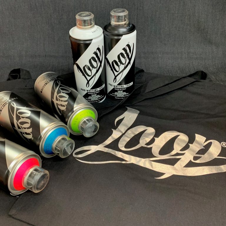 Loop Spray Paint Cans