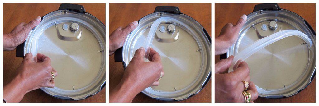 Instant Pot Ultra Remove Sealing Ring from lid