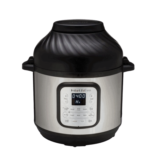 Instant Pot Duo Crisp Air Fryer Stock Image